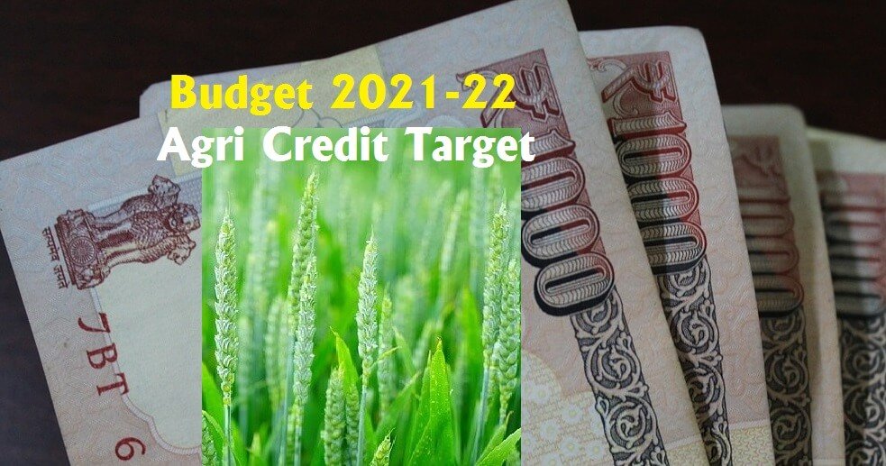 agri credit target budget 2021-22