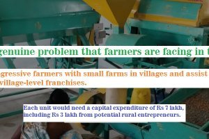 Food tech start-up address genuine problem of farmers in the country