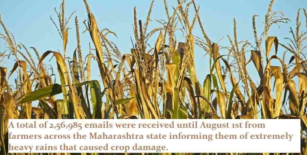 "Seven lakh farmers contacted insurance companies to report crop damage-"