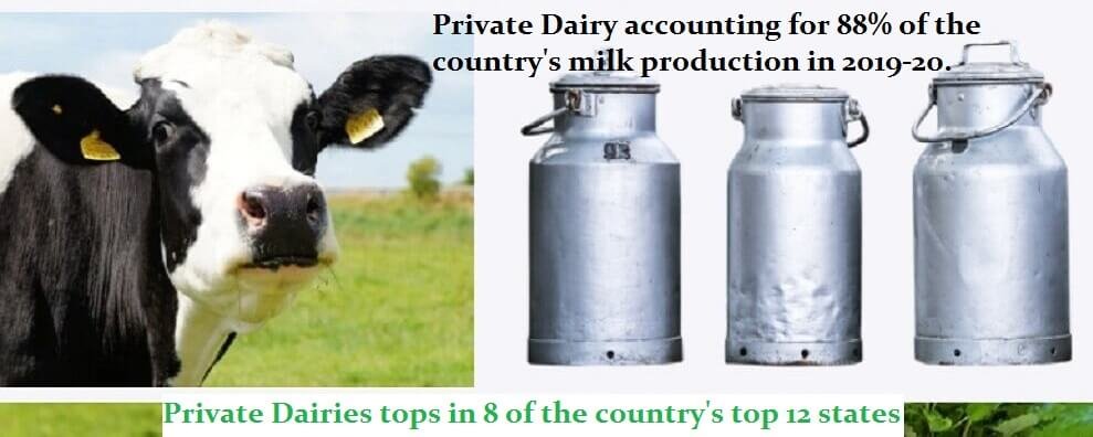 private dairy tops in 8 states