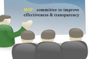 committee been set up to improve effectiveness & transparency