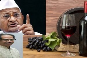 Anna Hazare to go on hunger strike against govt's decision to sale of wine in supermarkets.