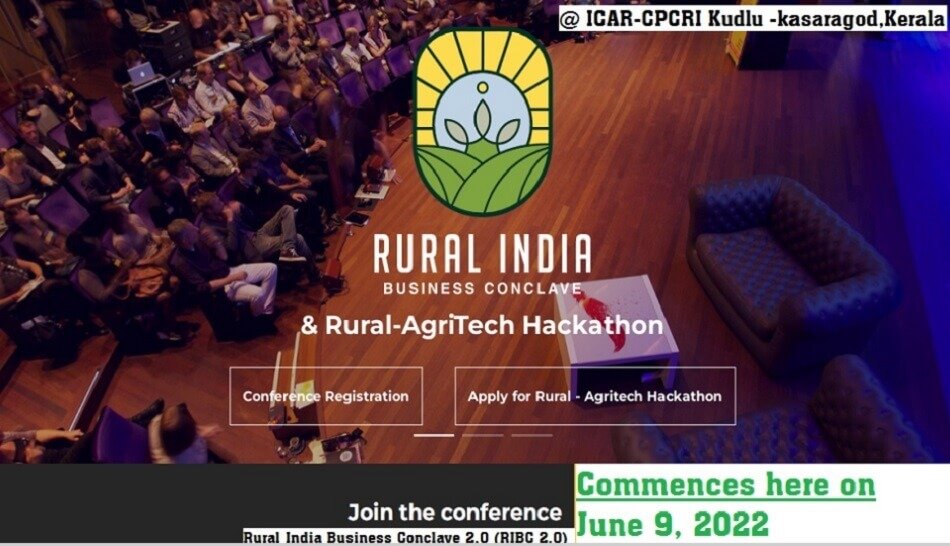 Rural-AgriTech Hackathon will be held by Kerala Startup Mission on June 9,2022.