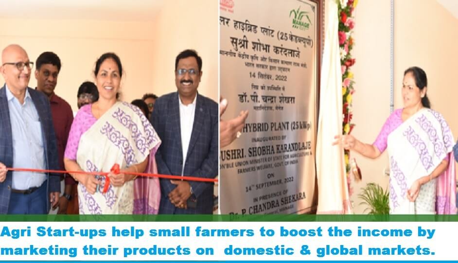 Agri start-ups should assist small-scale farmers to boost income - Karandlaje