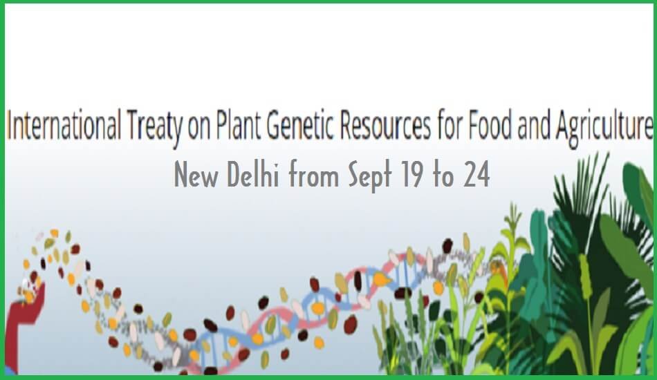 India to host the ninth session of the ITPGRFA Seed Treaty from 9-24 Sept.