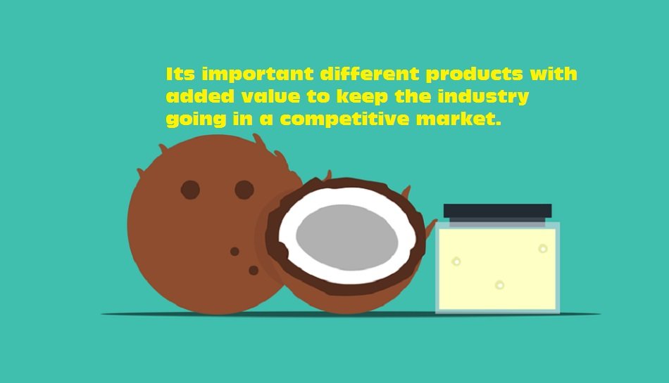Make different coconut products with added value to keep industry going - CBD