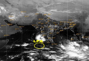 Cyclone Mandous last bit makes low-pressure off coasts of Kerala & Karnataka