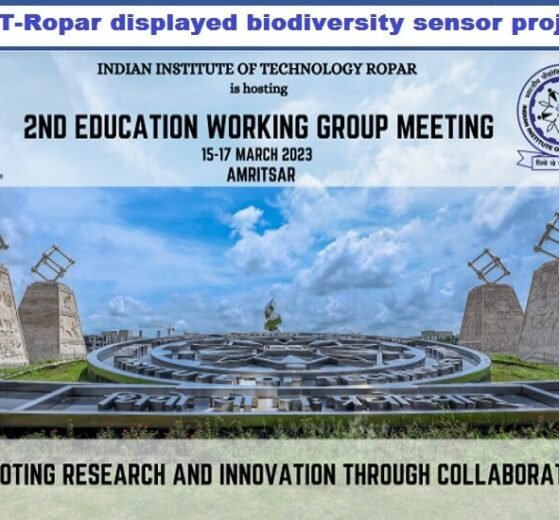 Syngenta, IIT-Ropar displayed biodiversity sensor project at G20 meet