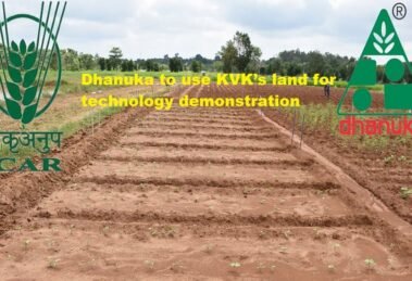 Dhanuka use KVK’s landnk MoU with ICAR for technology demonstration