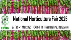 "Horticulture for Viksit Bharat" is the theme for the National Horticulture Fair 2025